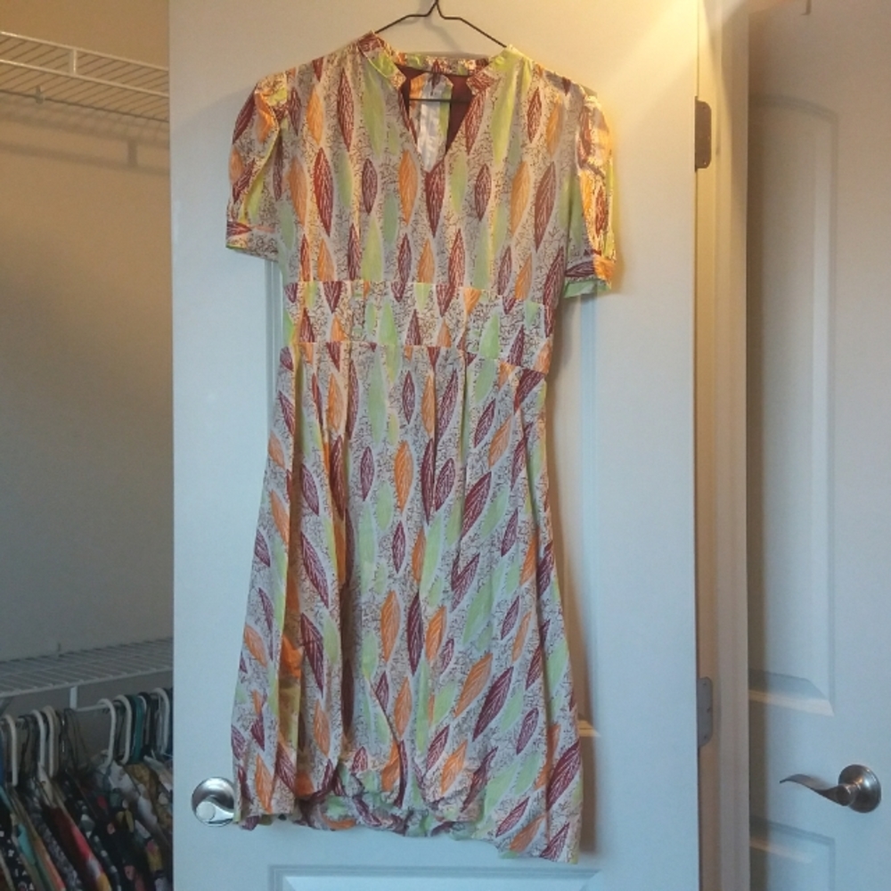 Vintage Tropical Dress